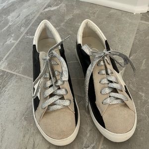 Natural Breeze Dale Fashion Sneakers in Black Size 10